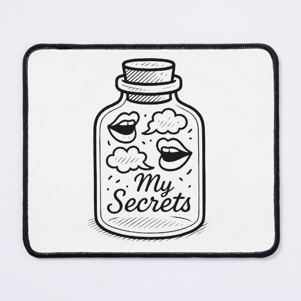 Item preview, My Secrets Lips And Thought Bubbles designed and sold by EdvvinStudios.