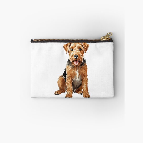 Item preview, Airedale Terrier Watercolor Puppy Dog designed and sold by Magnolia Valley Art.