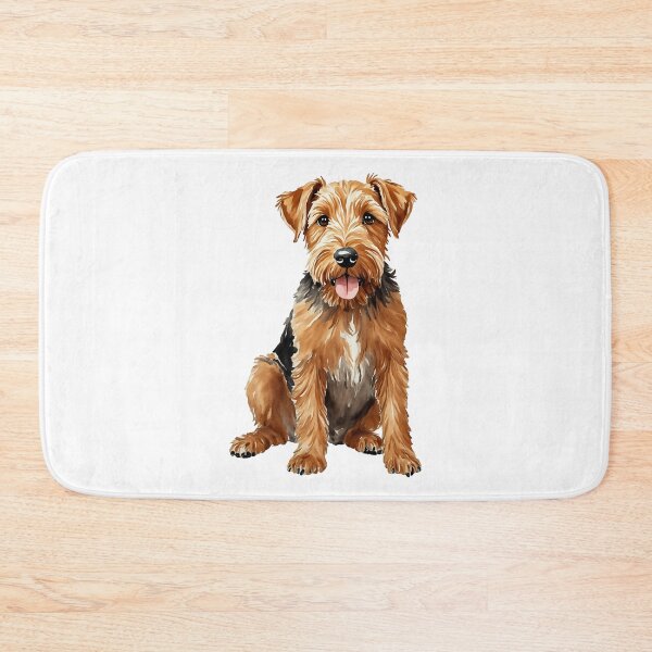Item preview, Airedale Terrier Watercolor Puppy Dog designed and sold by Magnolia Valley Art.