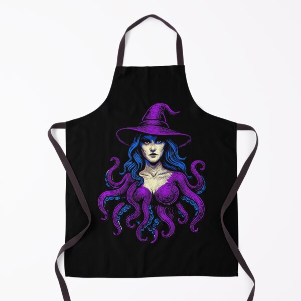 Item preview, Sea Witch – Dark Ocean Sorceress Art designed and sold by SeoulInkSoul.