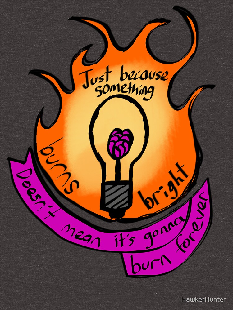 "Plastic Flowers Burn Bright TFB" Tshirt for Sale by HawkerHunter