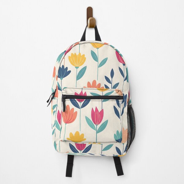 Item preview, Colorful Floral Pattern | Modern Minimalist Flower Design designed and sold by ShabanMerch⭐⭐⭐.