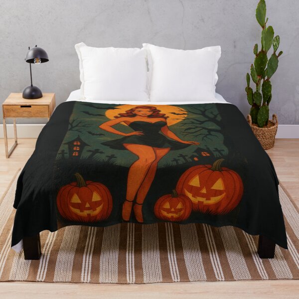Artikelvorschau, Halloween-Mädchen entworfen und verkauft von ArtCraftLab.
