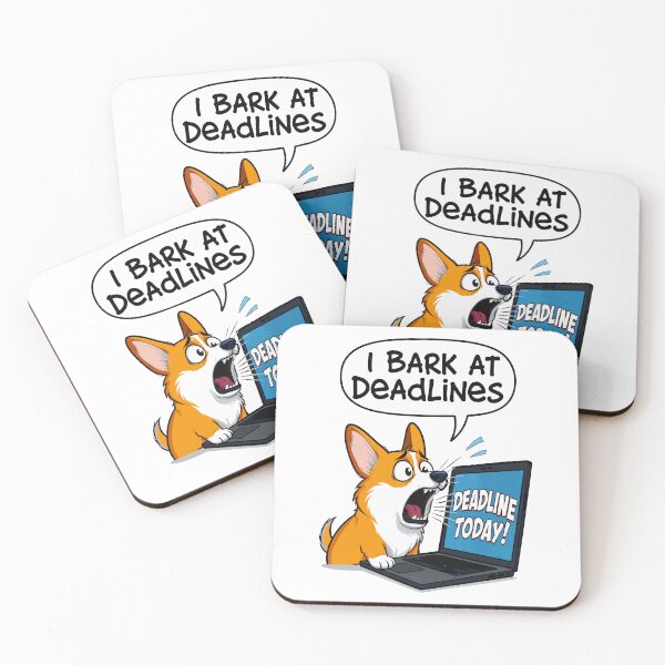 Item preview, I Bark At Deadlines designed and sold by Tong4130.