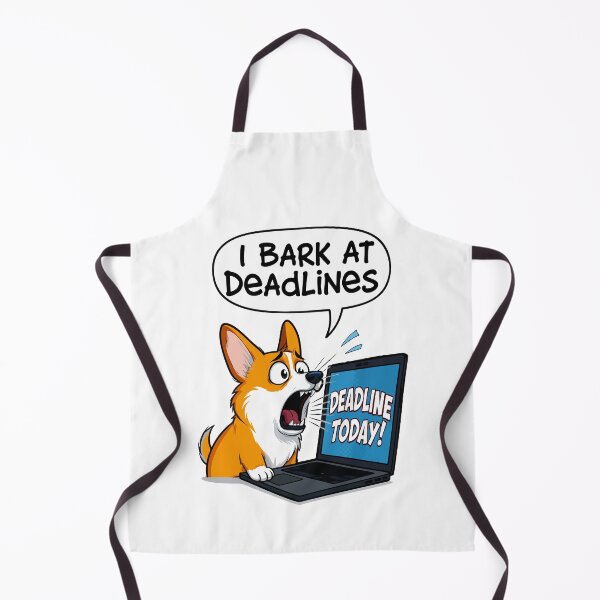 Item preview, I Bark At Deadlines designed and sold by Tong4130.
