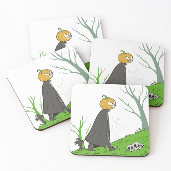 Item preview, Pumpkin Ghost Headed Illustration designed and sold by AL AMIN.