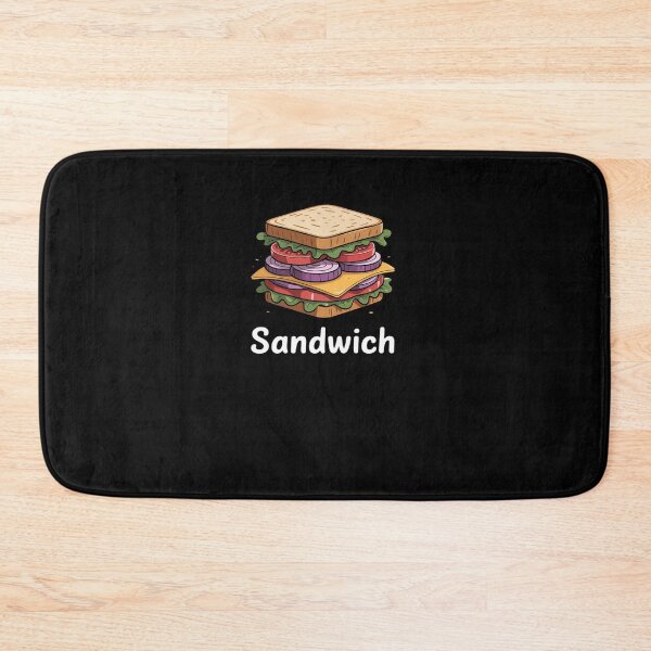 Item preview, Sandwich Food Bread Cheese Bacon Ham 1 designed and sold by MinaReinger.
