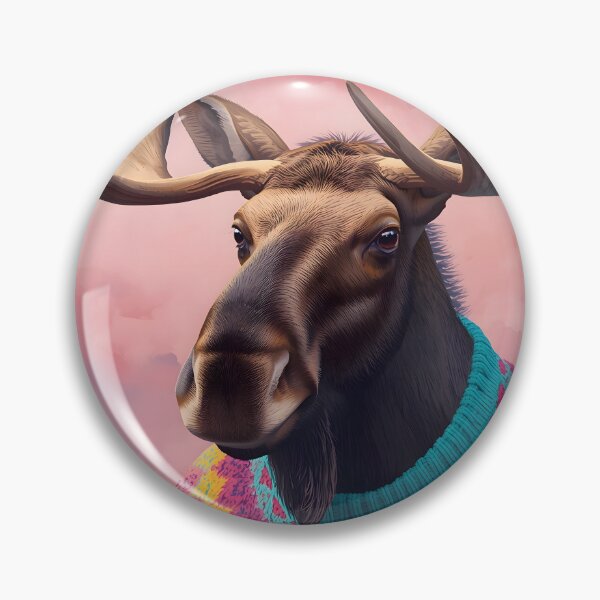 Item preview, Graphic art Lars the Moose designed and sold by Art Crea Nova.