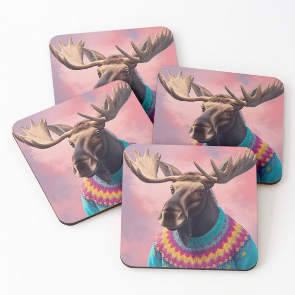 Item preview, Graphic art Lars the Moose designed and sold by Art Crea Nova.