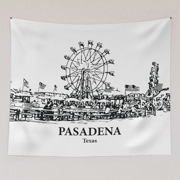 Item preview, Pasadena - Texas designed and sold by Lakeric Cityscapes.