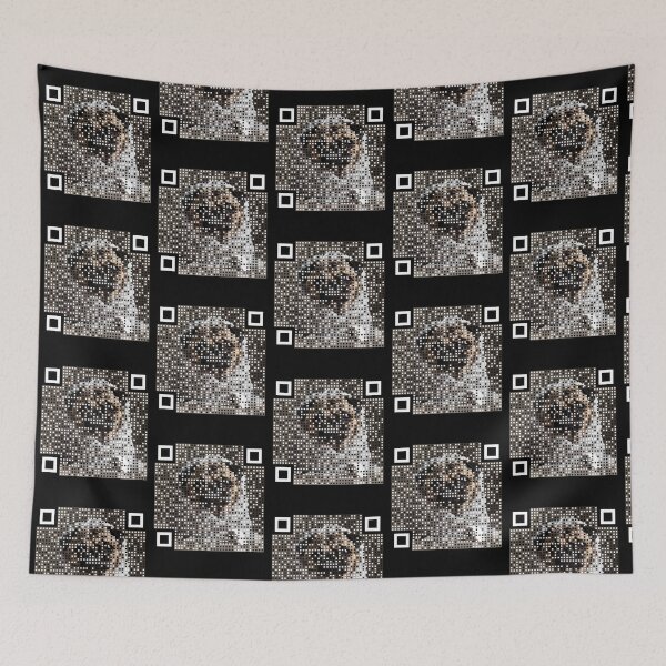 Item preview, Mummy Pug QR : Dare To Scan - Halloween Collection designed and sold by LA Art.