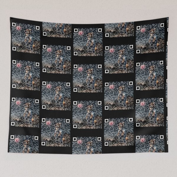 Item preview, Candy Moon Howler QR : Dare To Scan - Halloween Collection designed and sold by LA Art.
