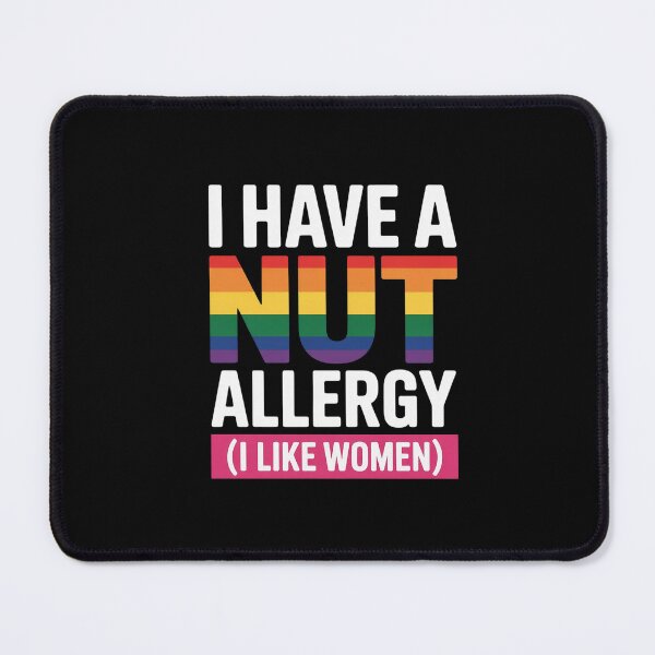 Item preview, Women's Lesbian I Have a Nut Allergy Lesbian 5 designed and sold by ClassicAnthony.