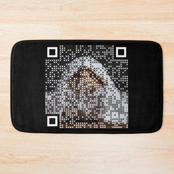 Item preview, Haunted Hamster QR : Dare To Scan - Halloween Collection designed and sold by LA Art.