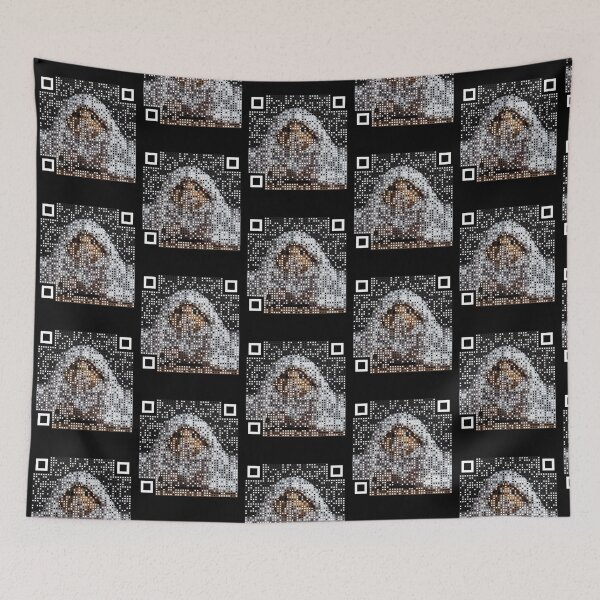 Item preview, Haunted Hamster QR : Dare To Scan - Halloween Collection designed and sold by LA Art.