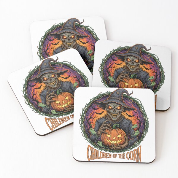 Item preview, Children of the Corn Scarecrow Halloween Pumpkin Design designed and sold by NewYorkColours.