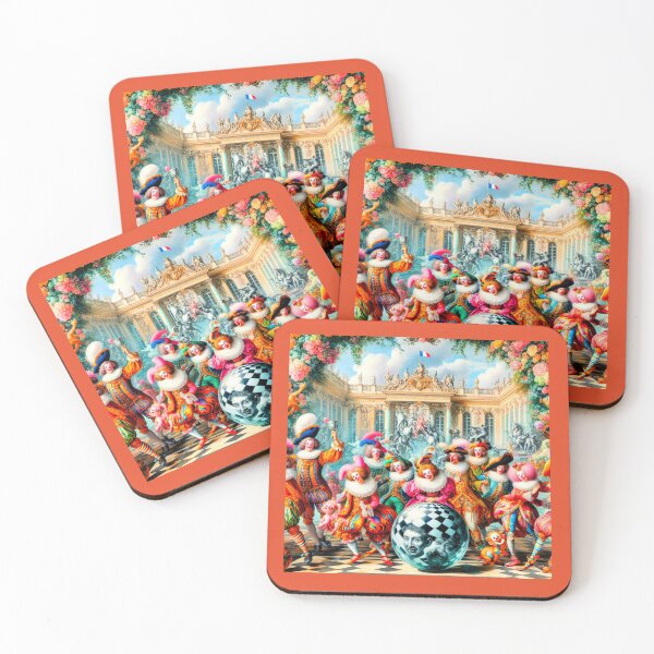 Item preview, Palace of Clowns – Surreal Spectacle in Checkered Reflection designed and sold by daweave77.