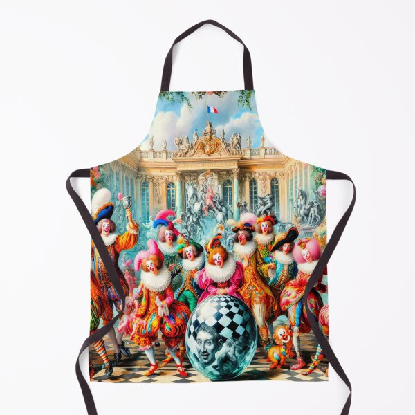Item preview, Palace of Clowns – Surreal Spectacle in Checkered Reflection designed and sold by daweave77.