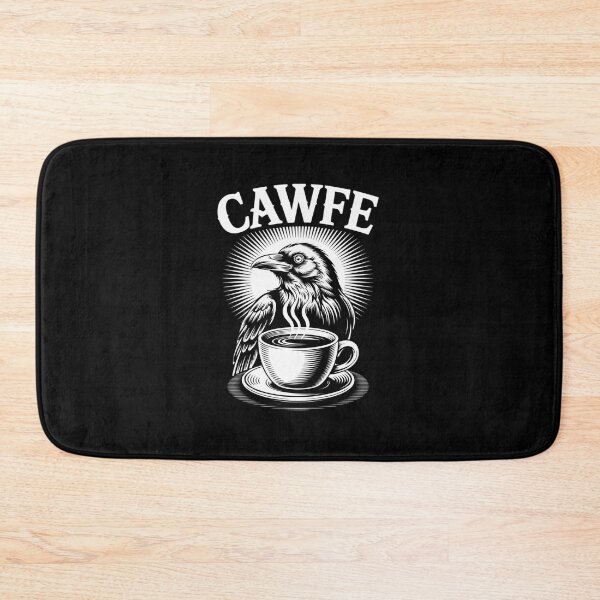 Item preview, Raven and Coffee Pun designed and sold by MinaReinger.