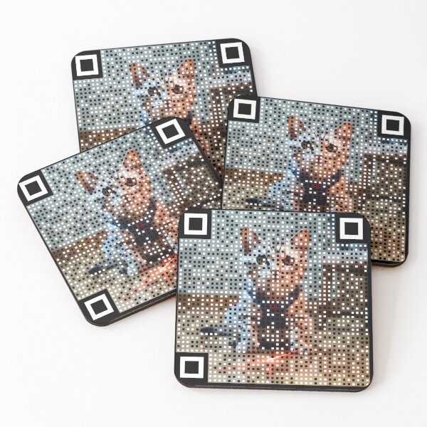 Item preview, Zombie Laser Cat QR : Dare To Scan - Halloween Collection designed and sold by LA Art.