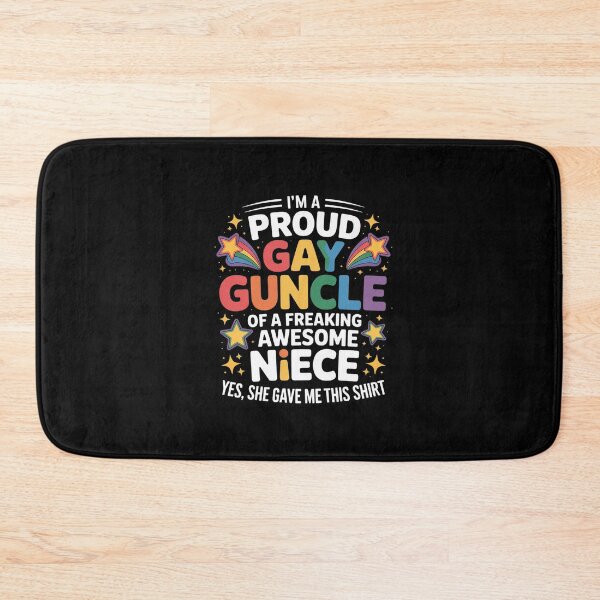 Item preview, Womens I'm a proud gay guncle of a freaking awesome niece gay pride  designed and sold by ClassicAnthony.