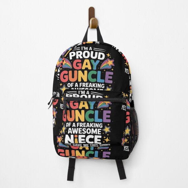 Item preview, Womens I'm a proud gay guncle of a freaking awesome niece gay pride designed and sold by ClassicAnthony.