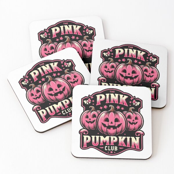 Item preview, The Pink Pumpkin Club – Cute Retro Halloween Design | Girly Jack-O’-Lantern Art | Pink Fall Aesthetic designed and sold by WayoftheWater.