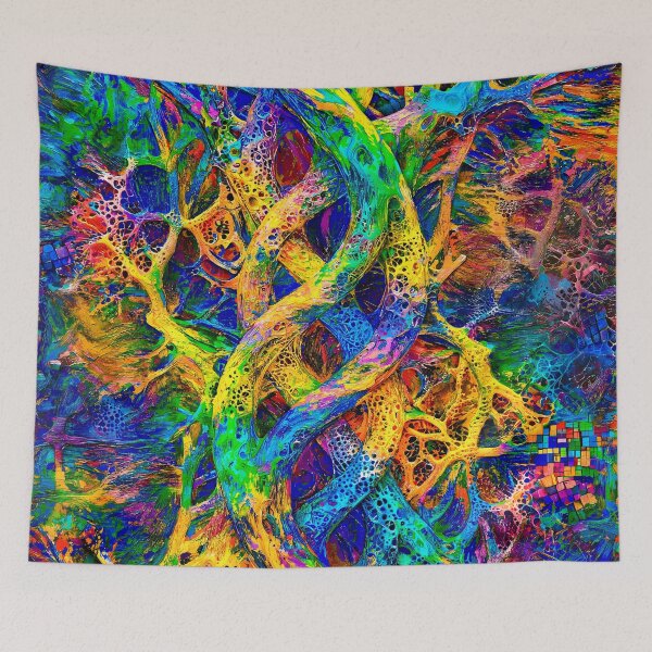 Item preview, Interwoven Spectrum: Vivid Roots of Energy designed and sold by blackhalt.