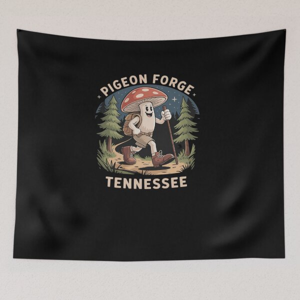Item preview, Pigeon Forge Tennessee Hiking Mushroom Vacation designed and sold by RayArmstrong.