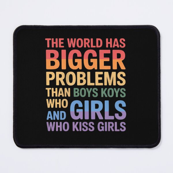Item preview, Womens the world gas biger problems than boys gay pride designed and sold by ClassicAnthony.