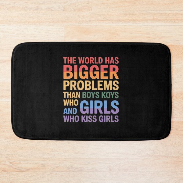 Item preview, Womens the world gas biger problems than boys gay pride  designed and sold by ClassicAnthony.