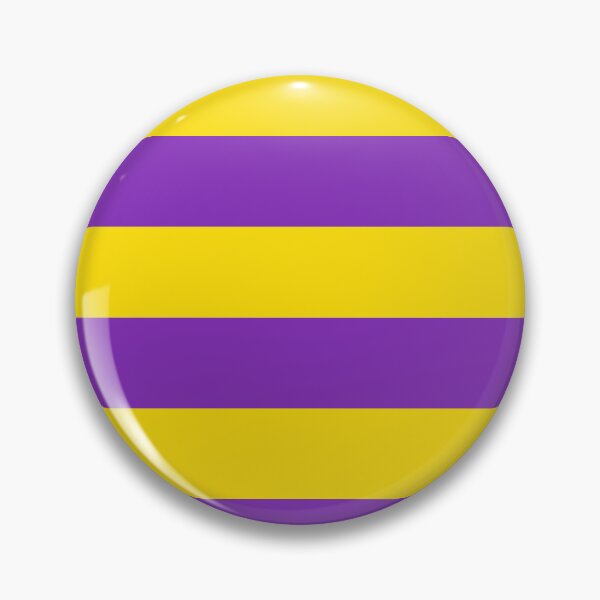 Item preview, Purple and Yellow Tropical Wide Horizontal Stripes designed and sold by Feeling Artsy.