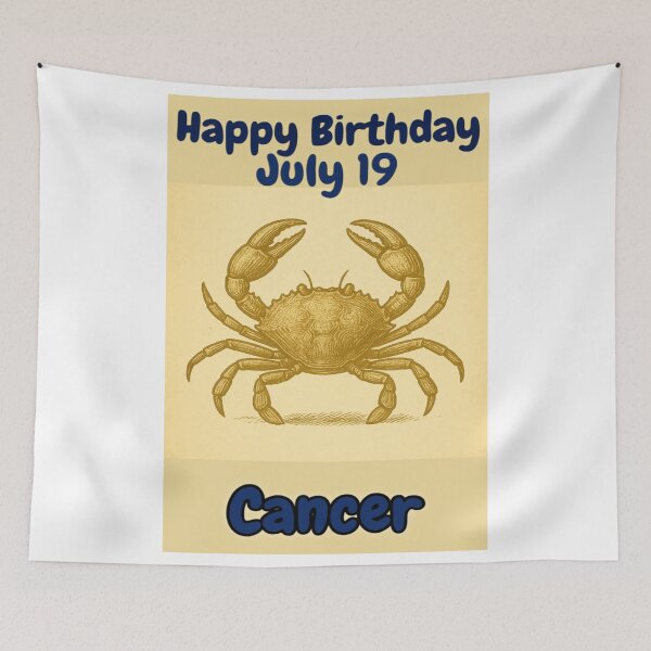 Item preview, Birthday Zodiac Sign – July 19 designed and sold by ariksworld.