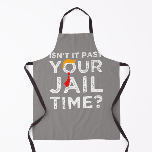 Item preview, ISNT-IT-PAST-YOUR-JAIL-TIME-T-SHIRT designed and sold by eddylengache.
