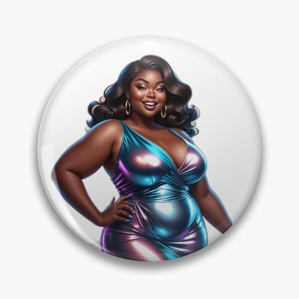 Item preview, Afro Plus Size Goddess – Body Positive Fashion designed and sold by Lulunza.