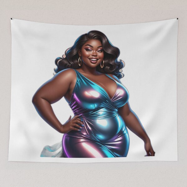 Item preview, Afro Plus Size Goddess – Body Positive Fashion designed and sold by Lulunza.