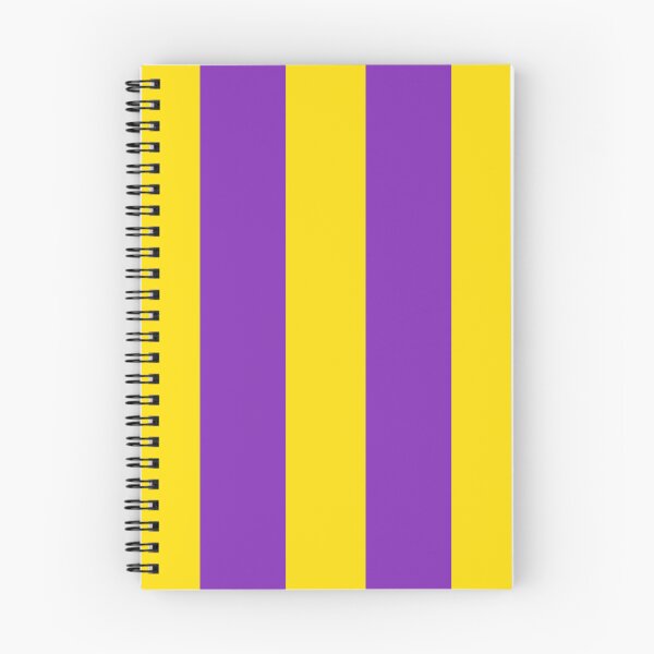 Item preview, Purple and Yellow Tropical Wide Vertical Stripes designed and sold by Feeling Artsy.