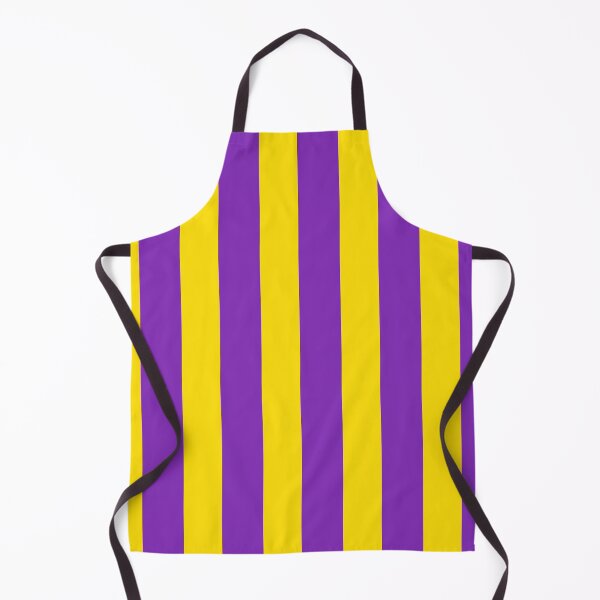 Item preview, Purple and Yellow Tropical Wide Vertical Stripes designed and sold by Feeling Artsy.