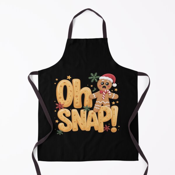 Item preview, Oh Snap Gingerbread Man Christmas Xmas Cookie Baking Funny designed and sold by FranzFriesen.