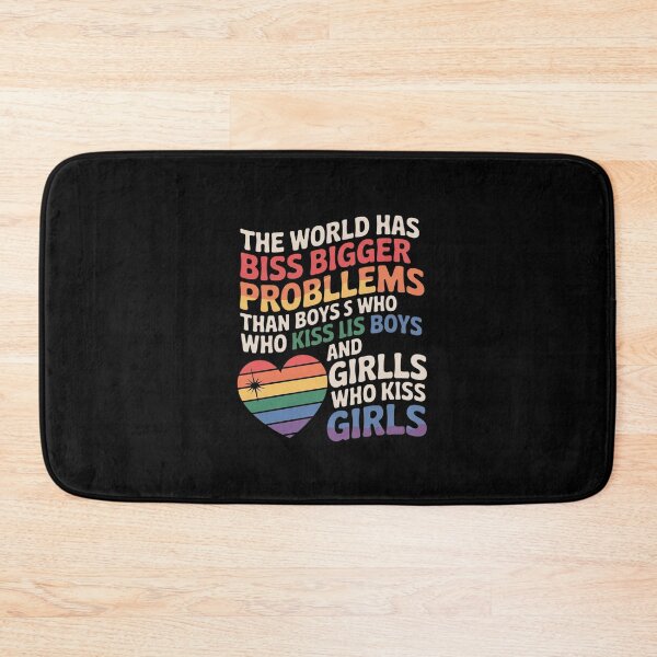 Item preview, world has bigger problems boys who kiss boys pride month  designed and sold by ClassicAnthony.