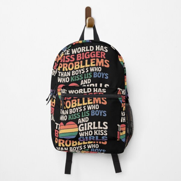 Item preview, world has bigger problems boys who kiss boys pride month  designed and sold by ClassicAnthony.