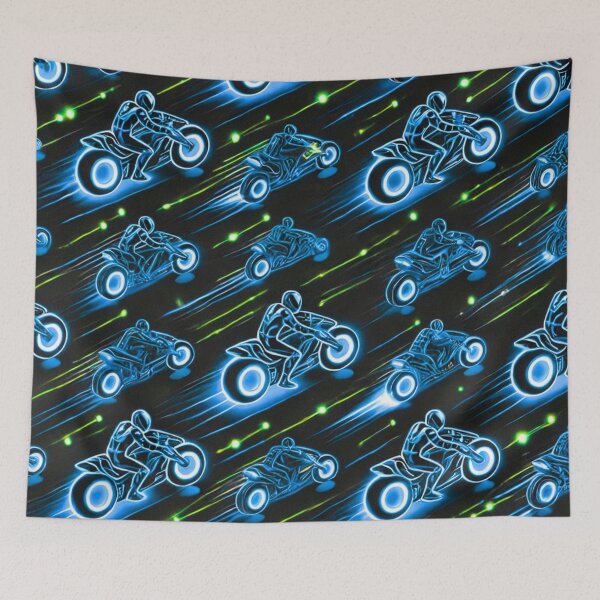 Item preview, tron fan designed and sold by TEEJAMBOREE.