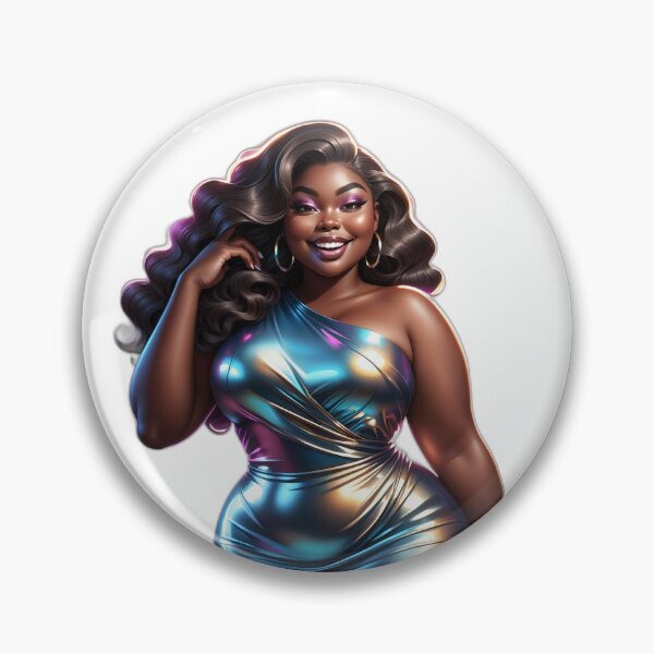 Item preview, Melanin Curvy Diva – Bold and Beautiful designed and sold by Lulunza.