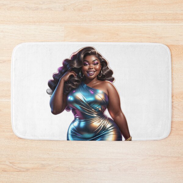 Item preview, Melanin Curvy Diva – Bold and Beautiful designed and sold by Lulunza.