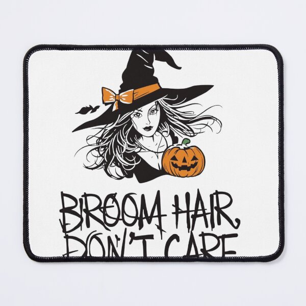Item preview, Broom Hair Don't Care Cute Witch Halloween Witch Hat Spooky Season designed and sold by UrbanStitchCreations.