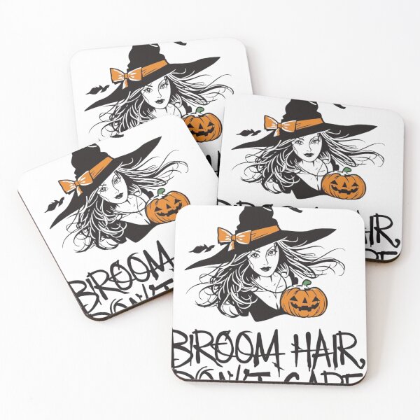 Item preview, Broom Hair Don't Care Cute Witch Halloween Witch Hat Spooky Season designed and sold by UrbanStitchCreations.