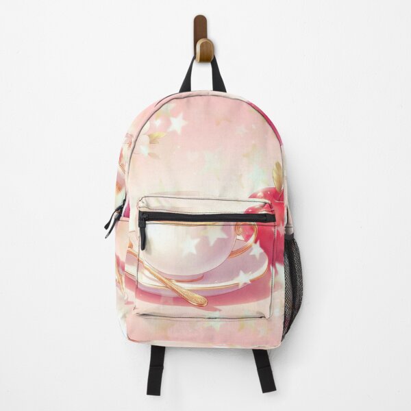 Item preview, Golden Tea Time with Apple – Soft Anime-Inspired Illustration designed and sold by Sugar Wisdom .