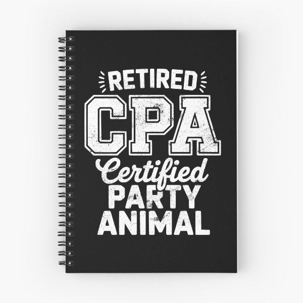 Item preview, Retired CPA Certified Party Animal Vintage Style designed and sold by EthosWear.