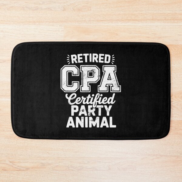 Item preview, Retired CPA Certified Party Animal Vintage Style designed and sold by EthosWear.