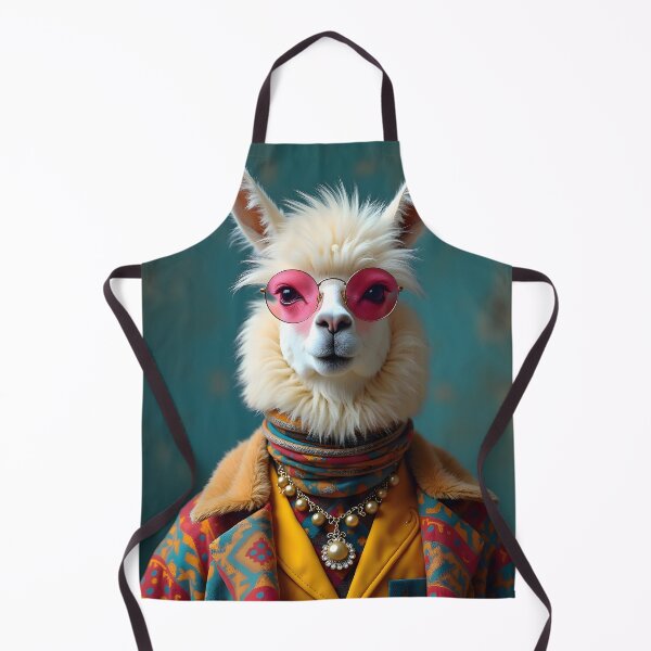 Item preview, Graphic Art Seraphina the Lama designed and sold by Art Crea Nova.